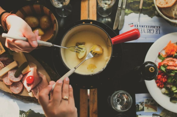 Recette Fondue Moitié Moitié