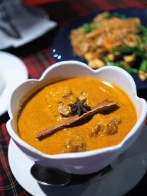 Poulet au curry Massaman