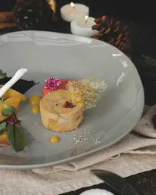 Tarte courge & mandarine